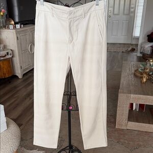 LBLC the Label faux leather cream pants